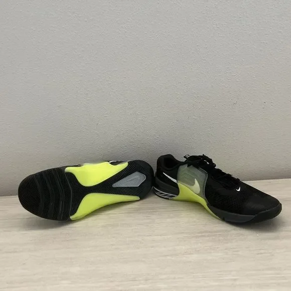 Nike CZ88281 017 Metcon 7 Men’s Sz 10 Training Crossfit Running Shoes Black Volt - Picture 6 of 9